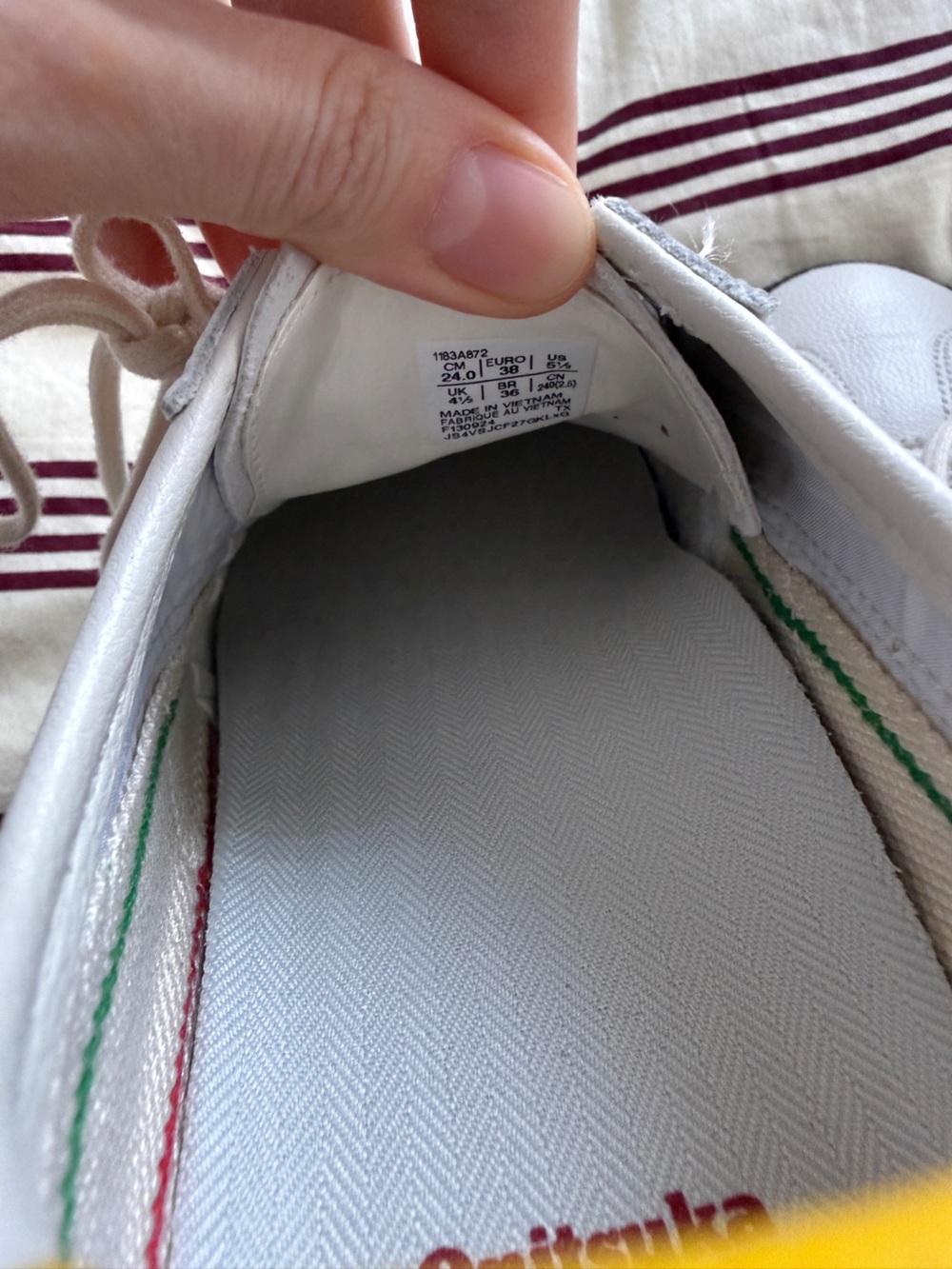 Onitsuka Tiger Mexico 66 SD Birch Green Yellow Red - Picture 5 of 5